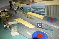 G-AIBE @ EGDY - Displayed at the Fleet Air Arm Museum at Yeovilton