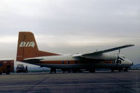 G-APWG @ LHR - Herald 201 of British Island Airways as seen at Heathrow on March 1974. - by Peter Nicholson
