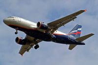 VQ-BCO @ EGLL - Airbus 319-111 [3942] (Aeroflot Russian Airlines) Home~G 16/08/2010. On approach 27R. - by Ray Barber