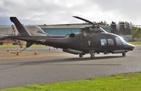 G-JTHU @ EGHH - Parked at BHL after storm - by John Coates