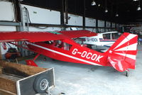 G-OCOK @ EGTR - hangared at Elstree - by Chris Hall