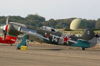 F-AZNN @ LFRH - Yakovlev Yak-11, Static Display,  Lann Bihoué Naval Air Base (LFRH - LRT) - by Yves-Q