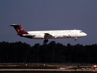 G-OBWD @ LFBD - British World Airlines landing 05 (summer 93) - by Jean Goubet-FRENCHSKY