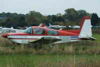 G-DONI @ EGTR - now parked with the other wrecks & relics at Elstree - by Chris Hall