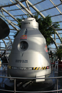 N502FB @ LOWS - Used from Felix Baumgartner for his jump from space on 14. October 2012 - by Loetsch Andreas