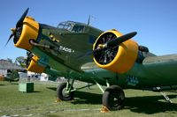 F-AZJU @ LFFQ - Junkers JU52-3M  F-AZJU, La Ferte-Alais Airfield (LFFQ) - by Yves-Q