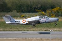 F-AZLT @ LFRB - Morane-Saulnier MS-760A Paris, Armor Aero Passion, take-off rwy 07R, Brest-Taxiing to holding point Rwy 25L, Brest-Bretagne Airport (LFRB-BES) - by Yves-Q