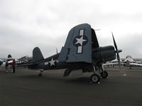 N83782 @ CMA - 1942 Chance Vought/Maloney F4U-1 CORSAIR, P&W R-2800 Double Wasp 1,425 Hp, wings folded - by Doug Robertson