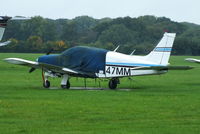 N747MM @ EGLD - parked at Denham - by Chris Hall