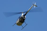 F-GMLZ @ LFRB - Robinson Helicopter R 22 BETA, short approch of Brest-Bretagne Airport (LFRB-BES) - by Yves-Q