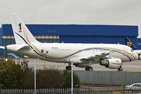 9M-NAA @ EGGW - 2006 Airbus A319-115X-CJ, c/n: 2949 of Royal Malaysian Air Force - by Terry Fletcher