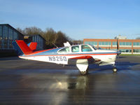N925Q @ EHGG - Beech N35 KLS Ramp Groningen airport - by jack Poelstra