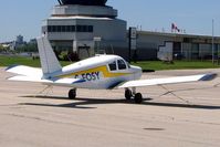 C-FOSY @ CYTZ - Piper PA-28-160 Cherokee [28-569] Toronto-City Centre Airport~C 22/06/2005 - by Ray Barber
