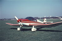 Aircraft D-EHMO, Gent 25-3-67, at EBGT, photo by Raymond De Clercq