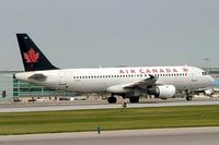 C-FMSV @ CYYZ - C-FMSV   Airbus A320-211 [0359] (Air Canada) Toronto~C 23/06/2005. Has since been re-registered. - by Ray Barber