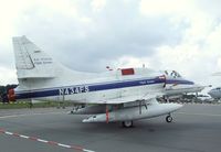 N434FS @ EDXN - Douglas A-4N Skyhawk of Flight Systems at the Spottersday of the Nordholz Airday 2013 celebrationg 100 Years of German Naval Aviation at Nordholz Naval Aviation Base