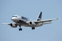 N509NK @ DFW - Landing at DFW Airport