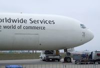 N312UP @ EDDK - Boeing 767-34AF Freighter of UPS at the DLR 2013 air and space day on the side of Cologne airport
