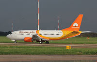 G-TOYK @ EGSH - Fresh out of the spray shop and now in the livery of Discovery Air. - by Graham Reeve