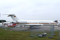 14 01 @ EDDK - Bombardier BD-700 Global 5000 of the German Air force VIP-Wing (Flugbereitschaft) at the DLR 2013 air and space day on the side of Cologne airport