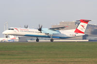 OE-LGD @ LOWW - Austrian DHC8 - by Thomas Ranner