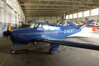 G-NEWT @ EGDD - hangared at Bicester - by Chris Hall