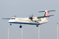9A-CQF @ LOWW - Croatia DHC8 - by Thomas Ranner