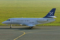 OY-CKN @ LOWL - Grundfos Dassault Falcon 2000 on Blue Danube Airport