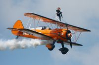 N74189 @ LFFQ - Breitling (AeroSuperBatics)  Boeing PT-17 Stearman , La Ferté Alais Airfield (LFFQ) Air Show - by Yves-Q