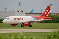 9H-AEG @ LFPO - Airbus A319-112 After Landing Rwy 26, Paris-Orly Airport (LFPO-ORY) - by Yves-Q