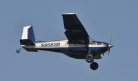 N9588B @ Z41 - Landing at Lake Hood Strip - by Todd Royer