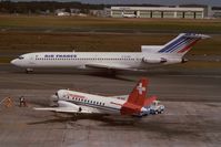 F-GCDB @ LFBD - Air France from Alger and Saab 340 Crossair to GVA - by Jean Goubet-FRENCHSKY