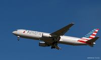 N376AN @ KJFK - Going to a landing on 31R @ JFK - by Gintaras B.