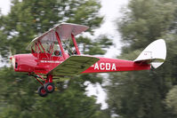 G-ACDA @ X1WP - De Havilland DH-82A Tiger Moth II at The De Havilland Moth Club's 28th International Moth Rally at Woburn Abbey. August 2013. - by Malcolm Clarke