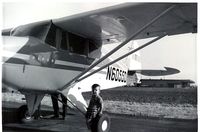 N6055D @ RNO - Picture taken circa 1968. She was a sweet flying craft. Understand last owner landed in a California apple orchard. - by G.C. Olander