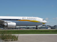 VT-JWU @ CYYZ - 2013 Jet Airways Airbus 330-302 on the taxiway heading for his gate after landing on rwy 05 at Toronto Int'l Airport