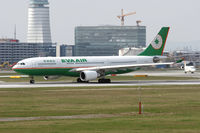 B-16310 @ LOWW - EVA Air - by Loetsch Andreas