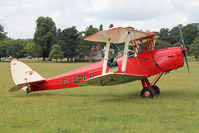 G-APLU @ X1WP - De Havilland DH-82A Tiger Moth II at The De Havilland Moth Club's 28th International Moth Rally at Woburn Abbey. August 2013. - by Malcolm Clarke