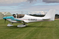 G-BWRO @ X5FB - Europa at Fishburn Airfild, UK September 2013. - by Malcolm Clarke