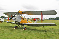G-ANFM @ X1WP - De Havilland DH-82A Tiger Moth II at The De Havilland Moth Club's 28th International Moth Rally at Woburn Abbey. August 2013. - by Malcolm Clarke