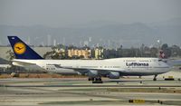 D-ABVM @ KLAX - Taxiing to gate at LAX - by Todd Royer
