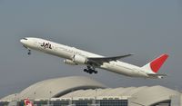 JA742J @ KLAX - Departing LAX - by Todd Royer