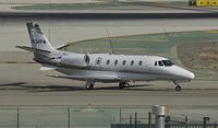 N134FM @ KLAX - Taxiing to parking at LAX - by Todd Royer