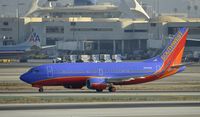 N639SW @ KLAX - Taxiing to gate at LAX - by Todd Royer