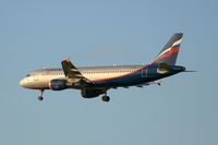 VP-BWD @ LFPG - Airbus A320-214, Short Approach Rwy 26L, Roissy Charles De Gaulle Airport (LFPG-CDG) - by Yves-Q