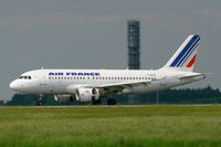 F-GRHS @ LFPG - Airbus A319-111, Landing Rwy 26L, Roissy Charles De Gaulle Airport (LFPG-CDG) - by Yves-Q