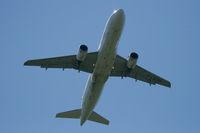F-GJVA @ LFPG - Airbus A320-211, Take-off Rwy 09R, Roissy Charles De Gaulle Airport (LFPG-CDG) - by Yves-Q