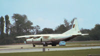 7T-WAG @ STN - Algerian Air Force Antonov An-12BP as seen at Stansted in the late Summer of 1977. - by Peter Nicholson