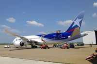 CC-BBE @ FTW - Boeing 787 at Meacham Field - fresh out of the paint shop