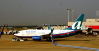 N174AT @ KATL - Towed  Atlanta - by Ronald Barker